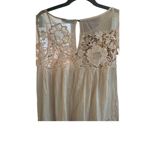 Anthropologie Holding Horses Magnolia Embroidered Lace Dress Size 0 - Picture 7 of 8